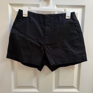 a new day Women's Black Flat Front Shorts
